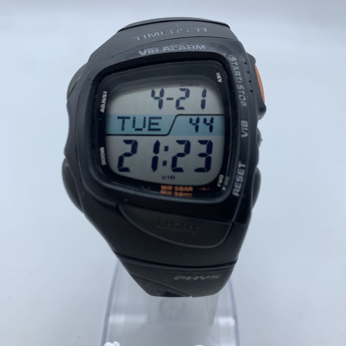 中古品 CASIO SPORT RFT-100 メンズ クォーツ 腕時計 デジタル カシオスポーツ PHYS TIMERS11 サッカー レフェリーウォッチ 札幌市 白石店 CASIO PHYS RFT-100 デジタル腕時計 バイブ機能 - メルカリ