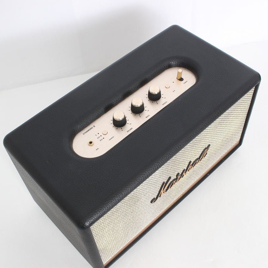 美品】Marshall Stanmore II ブラック ZMS-1001902 ワイヤレス