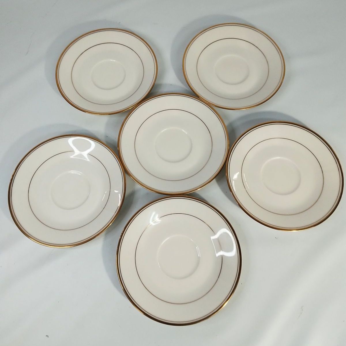 美品】ノリタケ Noritake アイボリーチャイナ LINTON カップ＆ソーサー