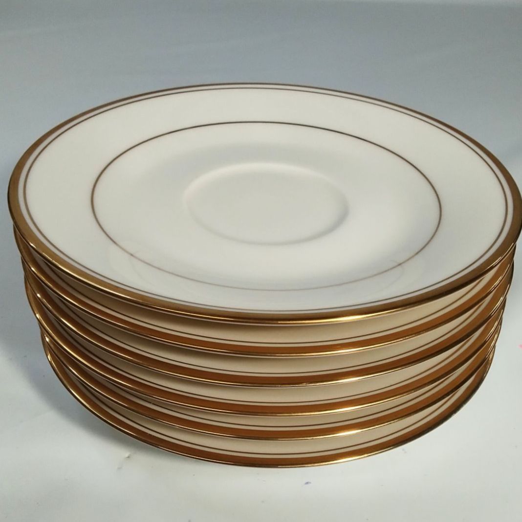 美品】ノリタケ Noritake アイボリーチャイナ LINTON カップ＆ソーサー