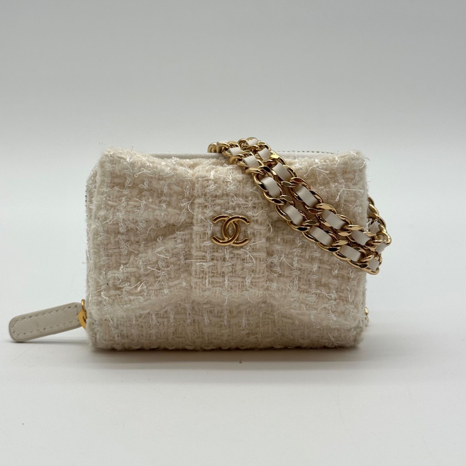 未使用級✨CHANEL シャネル ミニチェーンウォレット コインケース 