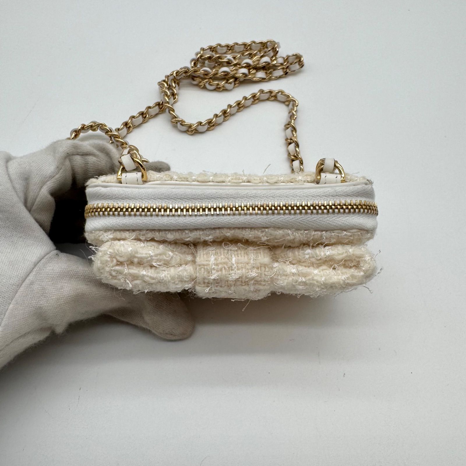 未使用級✨CHANEL シャネル ミニチェーンウォレット コインケース 