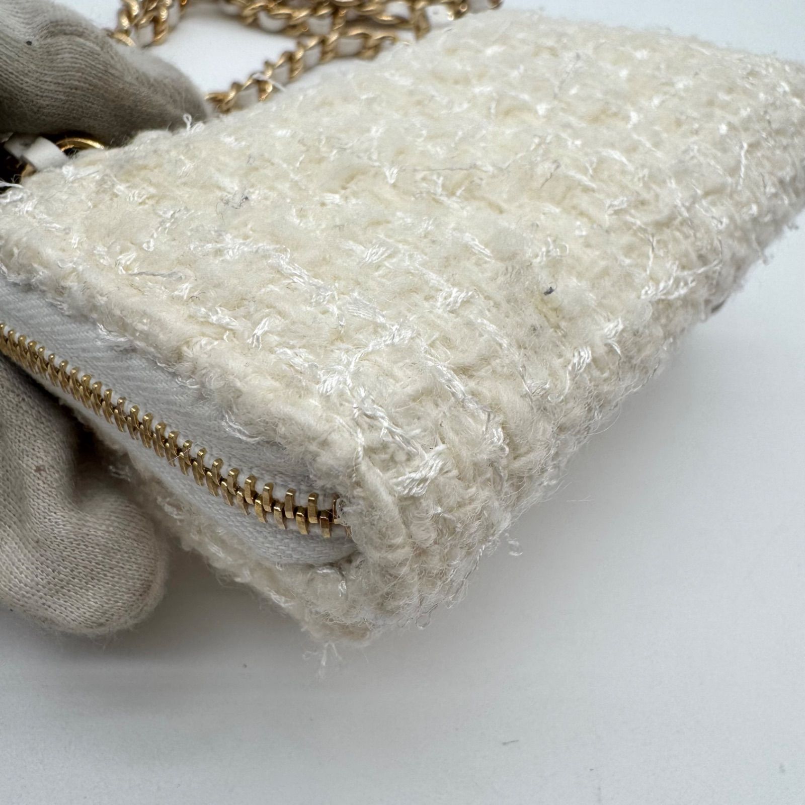 未使用級✨CHANEL シャネル ミニチェーンウォレット コインケース 