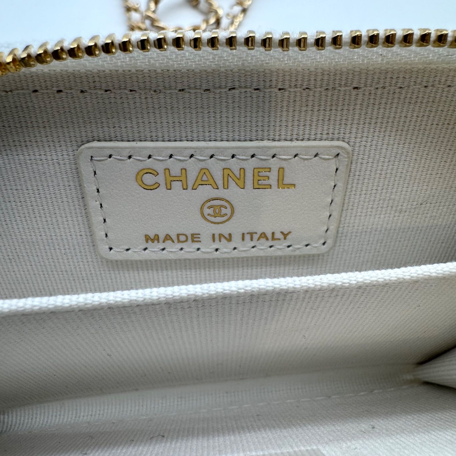 未使用級✨CHANEL シャネル ミニチェーンウォレット コインケース 