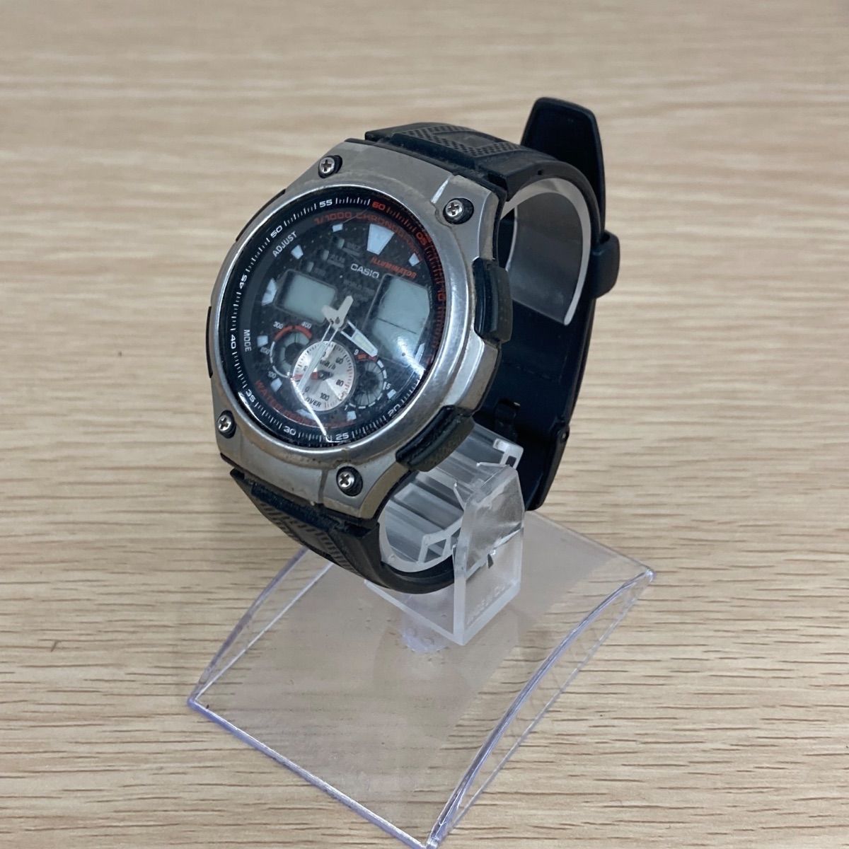 3【不動品】 CASIO カシオ スポーツウォッチ デジタル アナログ 