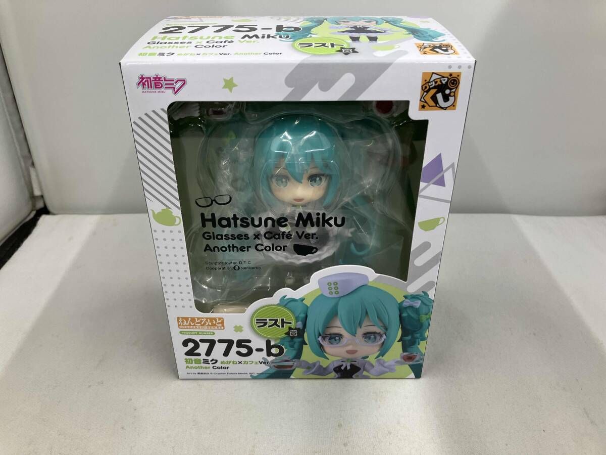 ラスト賞 ねんどろいど 2775-b 初音ミク めがね×カフェVer. Another