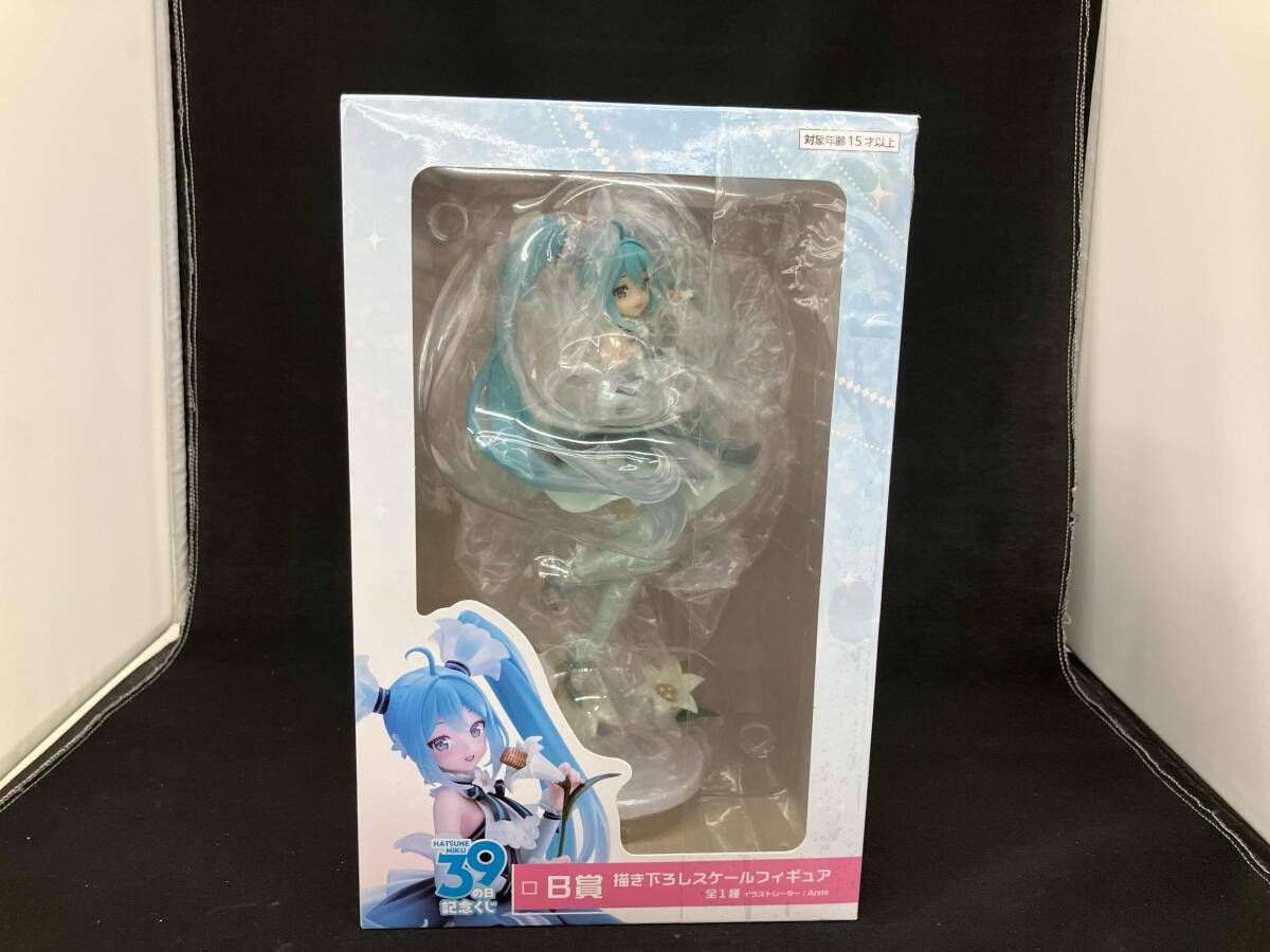 B賞 初音ミク 描き下ろしスケールフィギュア タイトーくじ 初音ミク 39