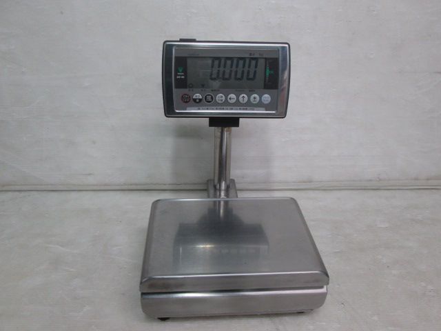 テラオカ 一体型スケール DS-55 電池式卓上型 6kgタイプ(0410EH)7AT-13S