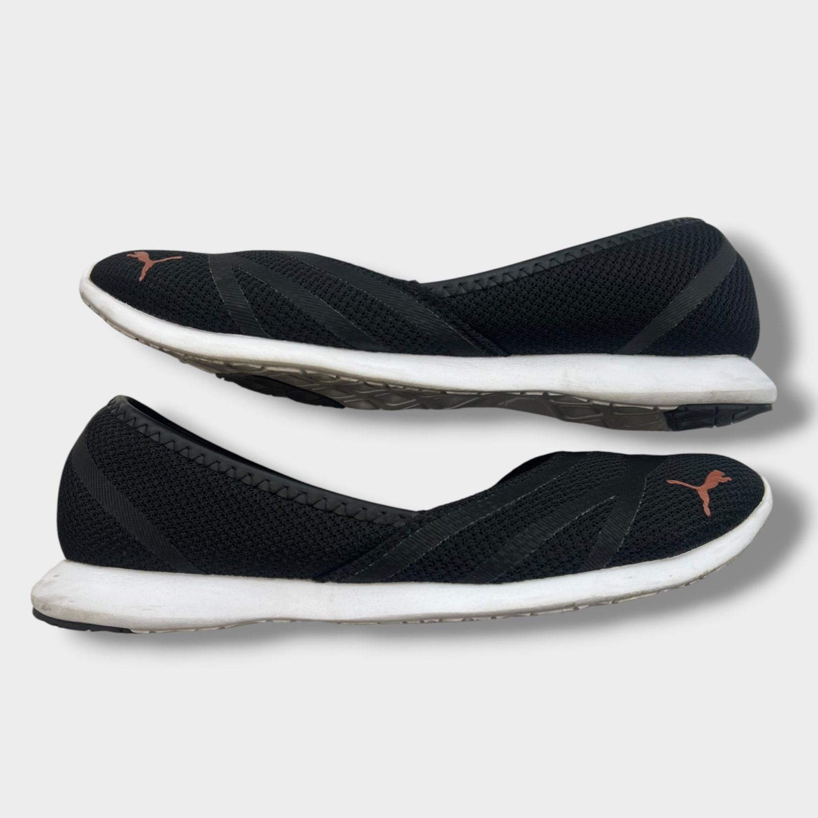 Puma SOFTFOAM+ ブラック スリッポン プーマ ブラック 23cm ベガバレエ 