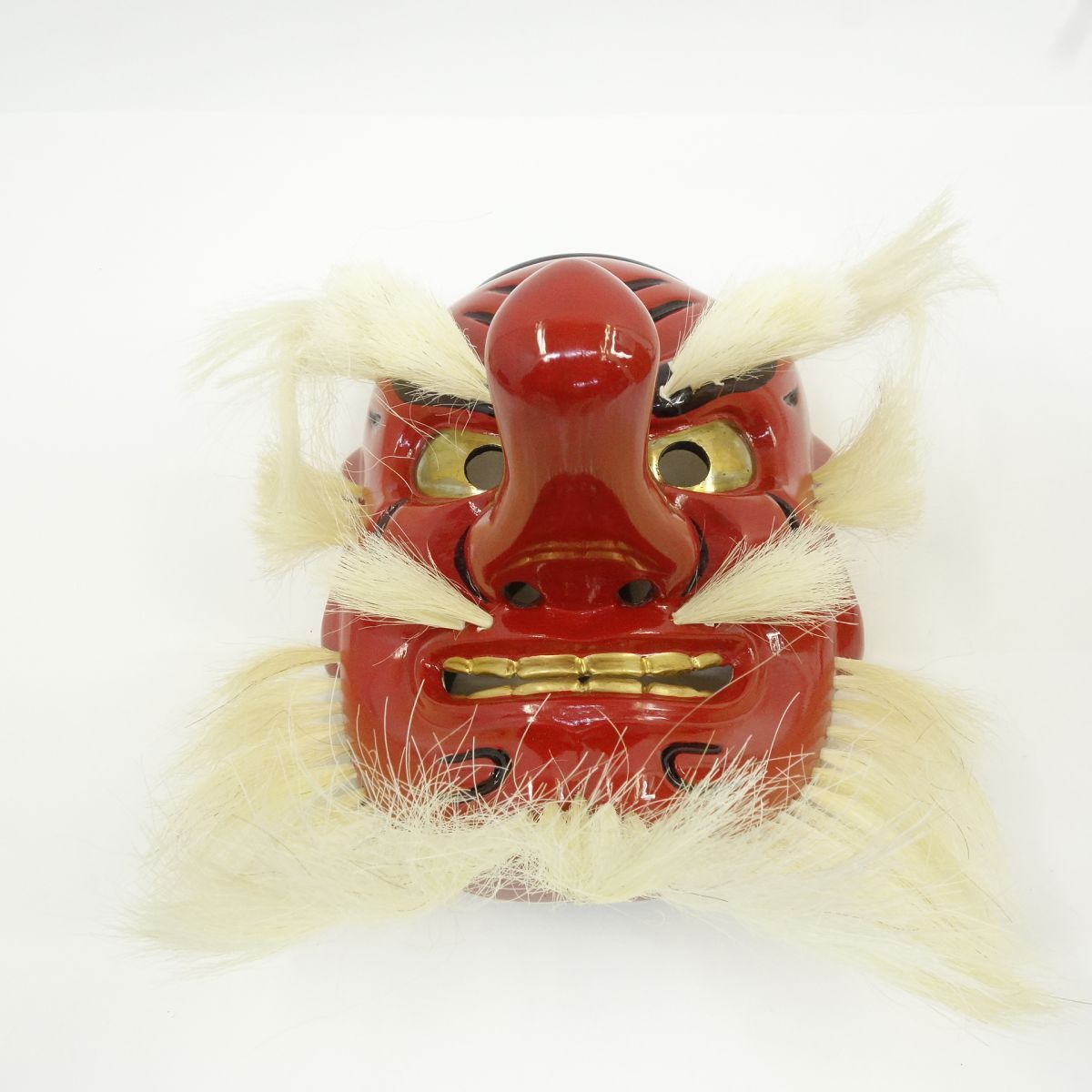 備中神楽面 天狗 上田春山作 ※中古 - メルカリ
