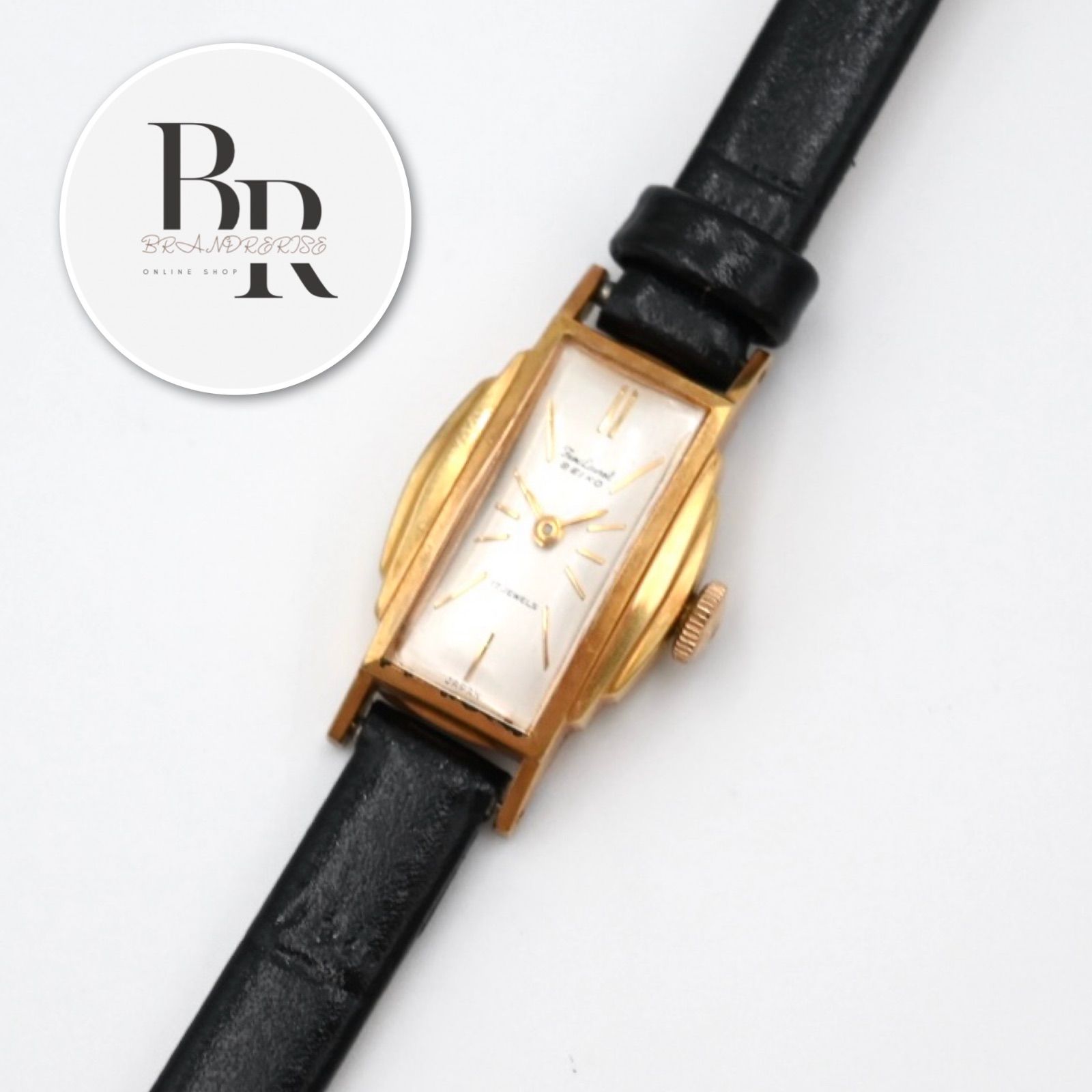 稼働品】SEIKO セイコー merit メリット レディース 手巻き 腕時計 