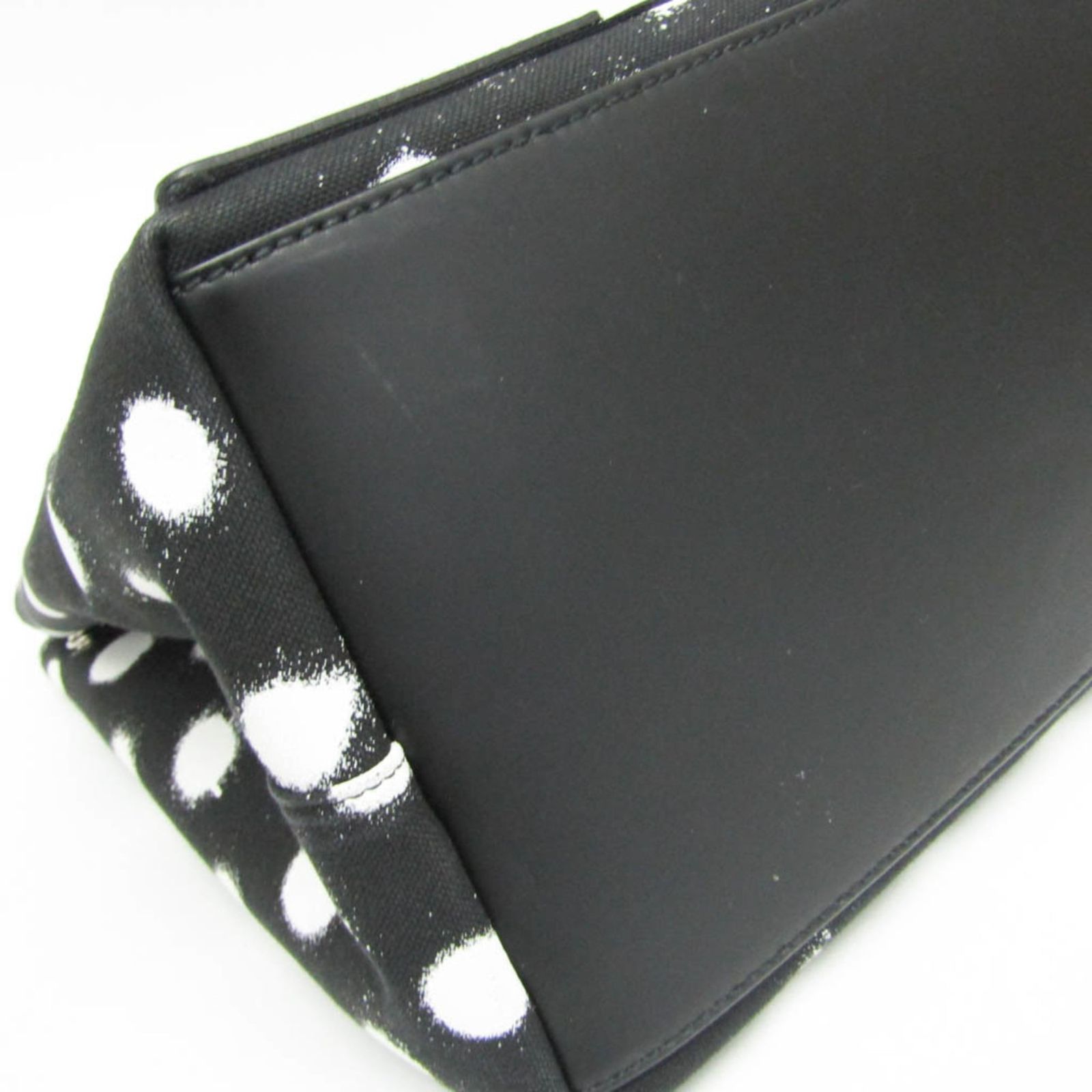 バレンシアガ(Balenciaga) ネイビーカバス S ドットプリント 339933 