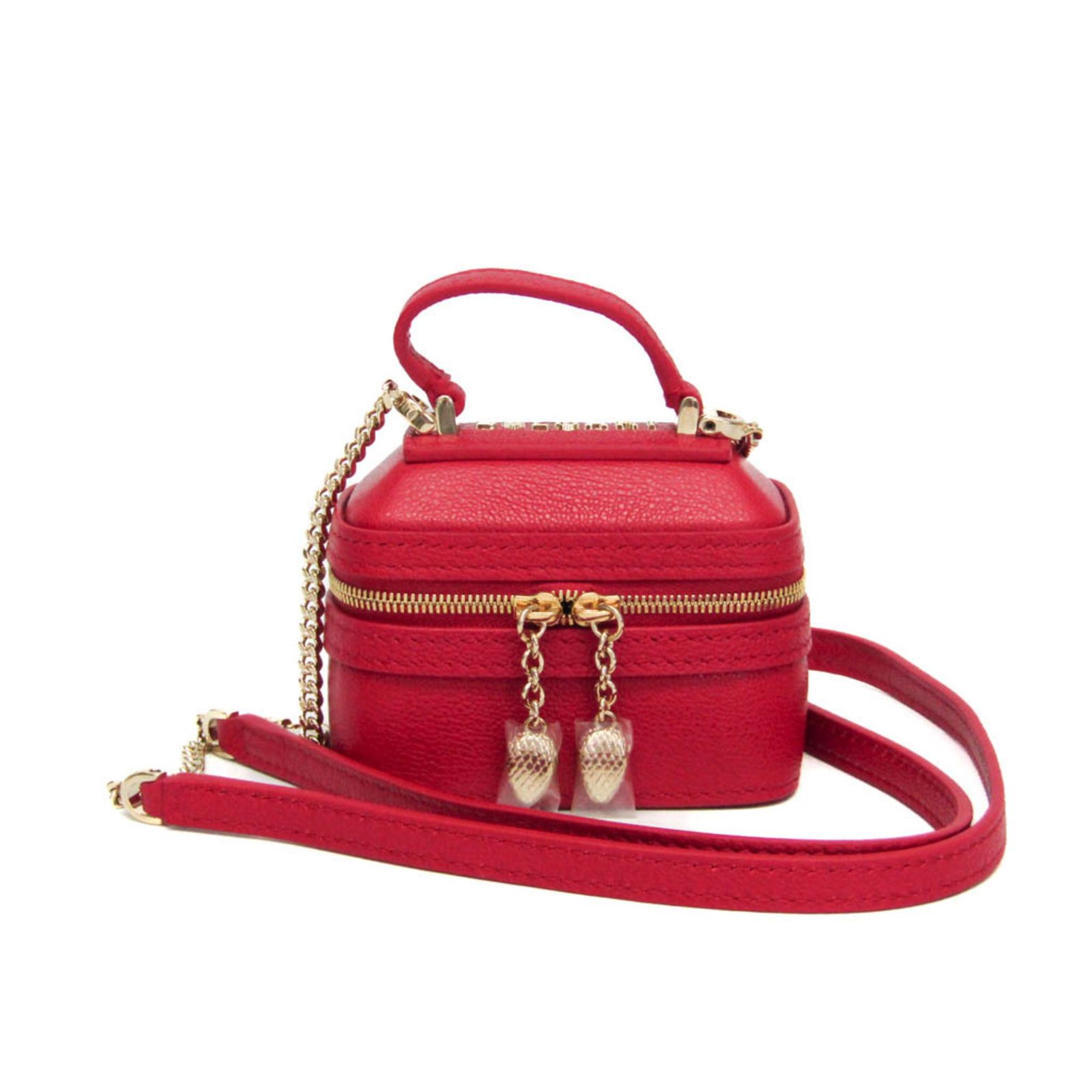 ブルガリ BVLGARI ショルダーバッグ セルペンティ レザー/メタル ダークレッド/ゴールド レディース 送料無料【中古】 z3547 BVLGARI - ブルガリ BVLGARI セルペンティ フォーエバー ショルダー