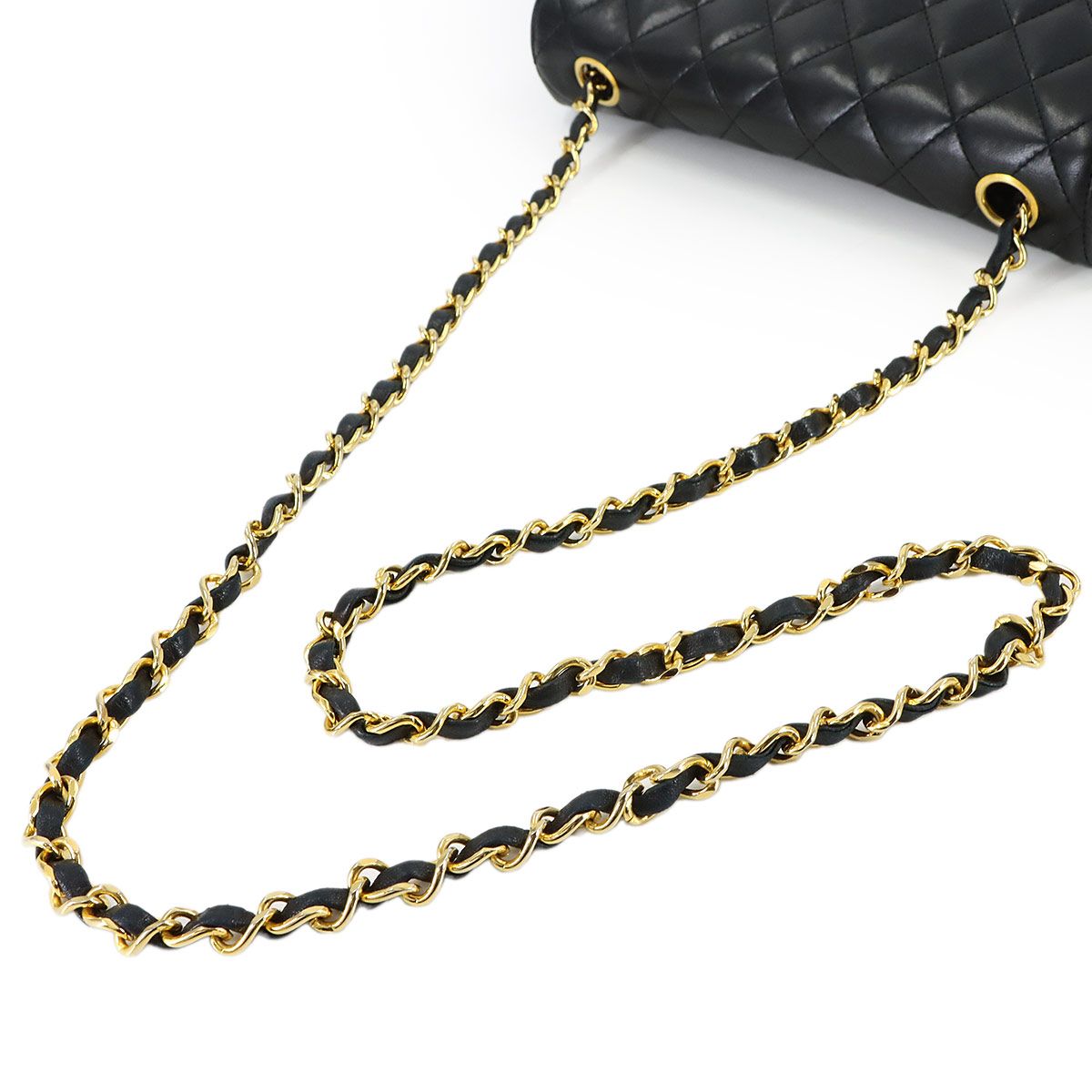 美品 シャネル CHANEL マトラッセ チェーン ショルダー バッグ