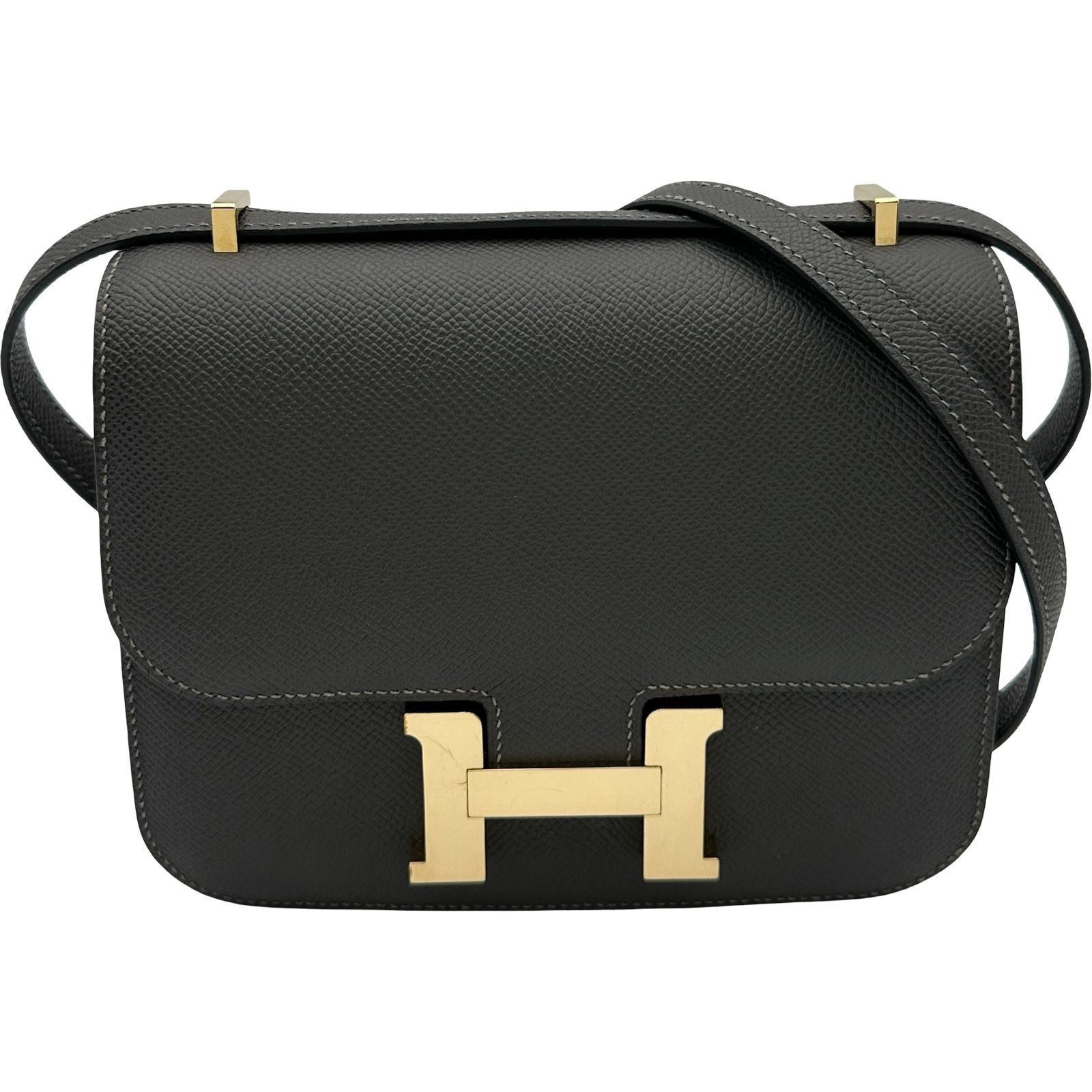 エルメス HERMES コンスタンス3ミニミロワール B刻 グラファイト ゴールド金具 エプソン レディース ショルダーバッグ エルメス HERMES コンスタンス3ミニミロワール B刻 グラファイト