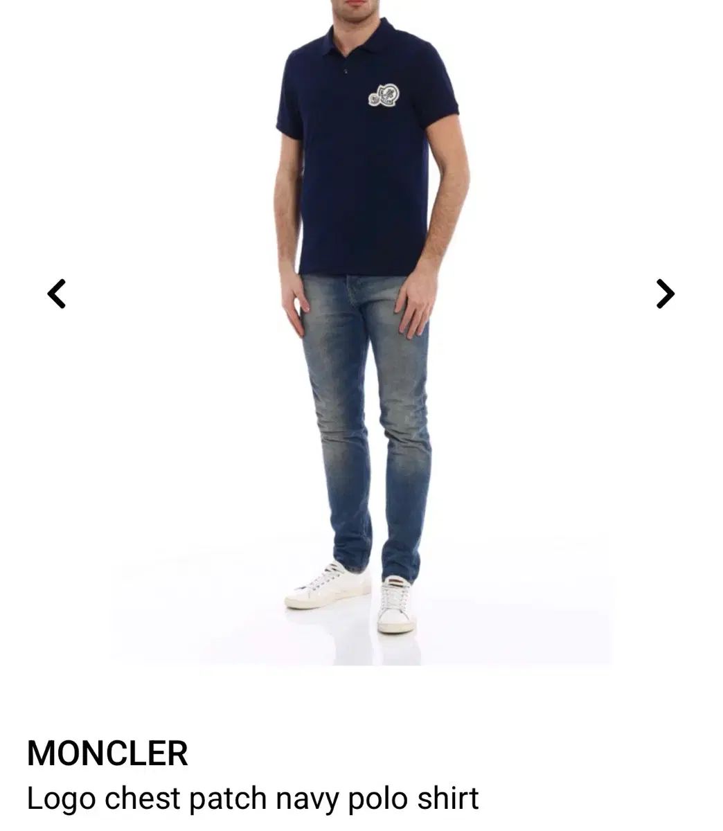MONCLER モンクレール ダブル ロゴワッペン ポロシャツ 95 100 - メルカリ