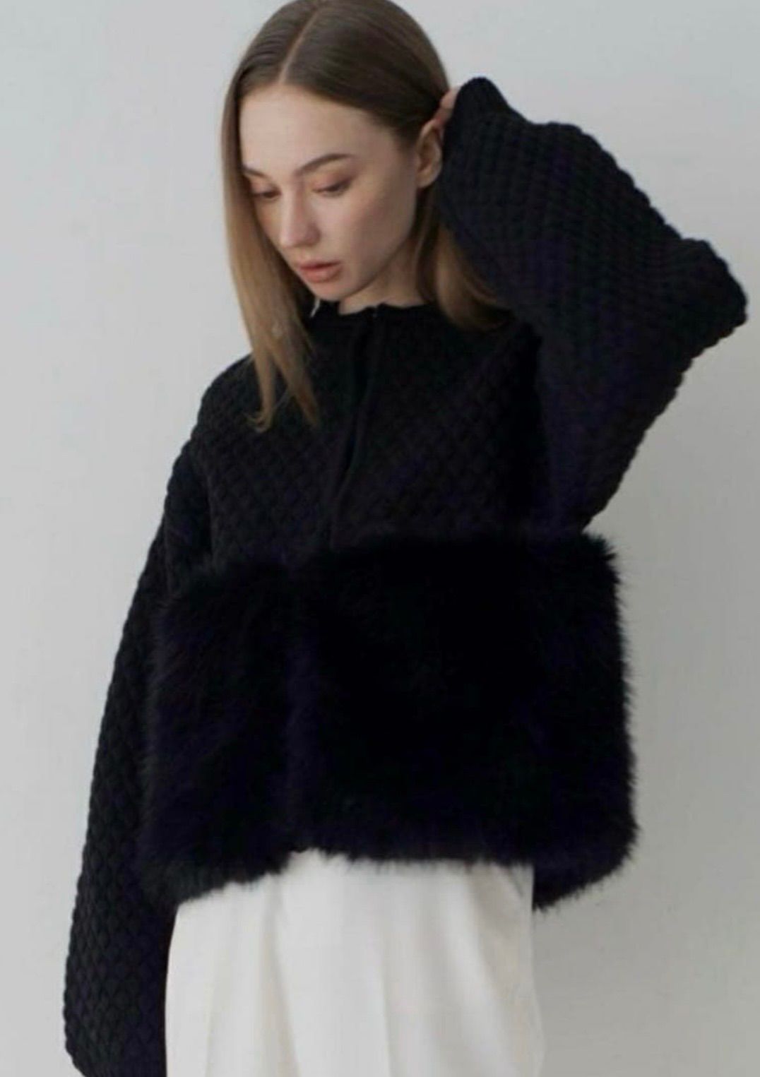 maison de Dolce. ♡ファーリーニット maison de Dolce. ファーリーニット - メルカリ