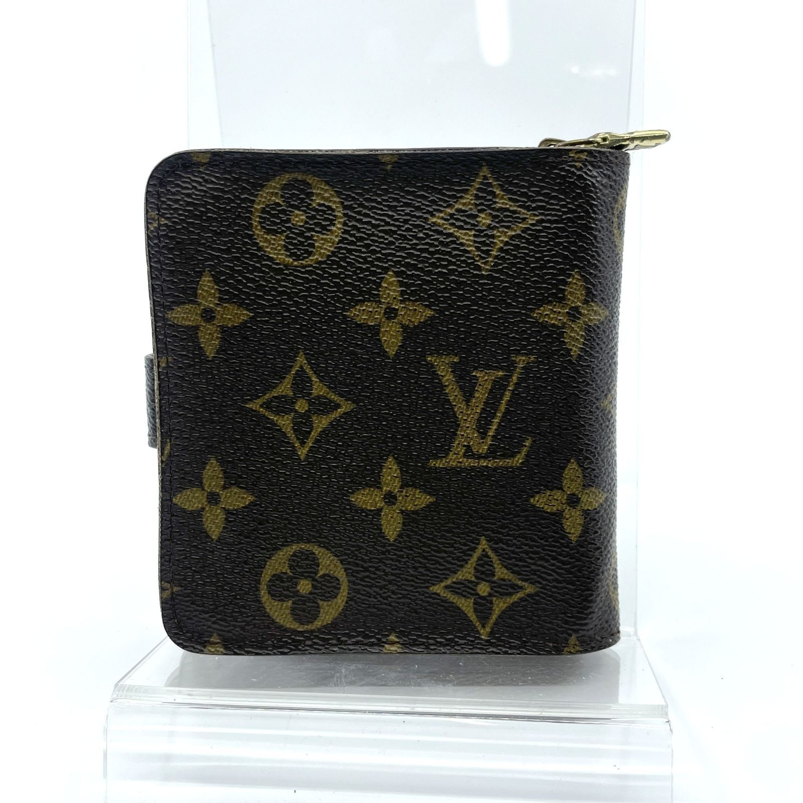 LOUIS VUITTON ルイヴィトン M61667 モノグラム コンパクトジップ 二 