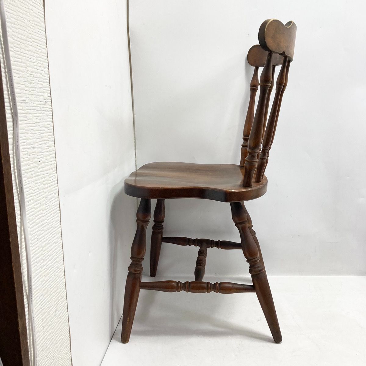 飛騨産業 キツツキ ウインザーチェア ヴィンテージA A 飛騨産業 キツツキマーク ウィンザーダイニングチェア ローバック