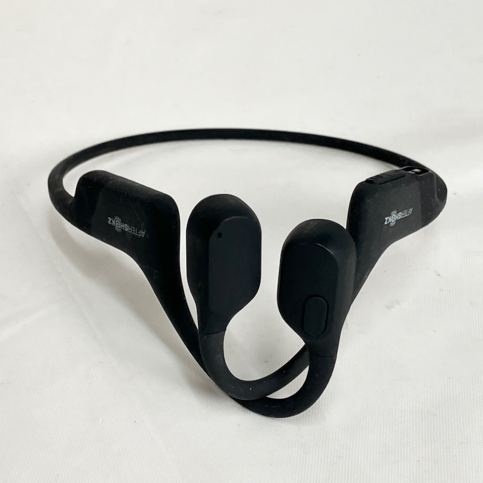 AFTER SHOKZ 骨伝導ワイヤレスイヤホン Black AS800 説明書付き 本体