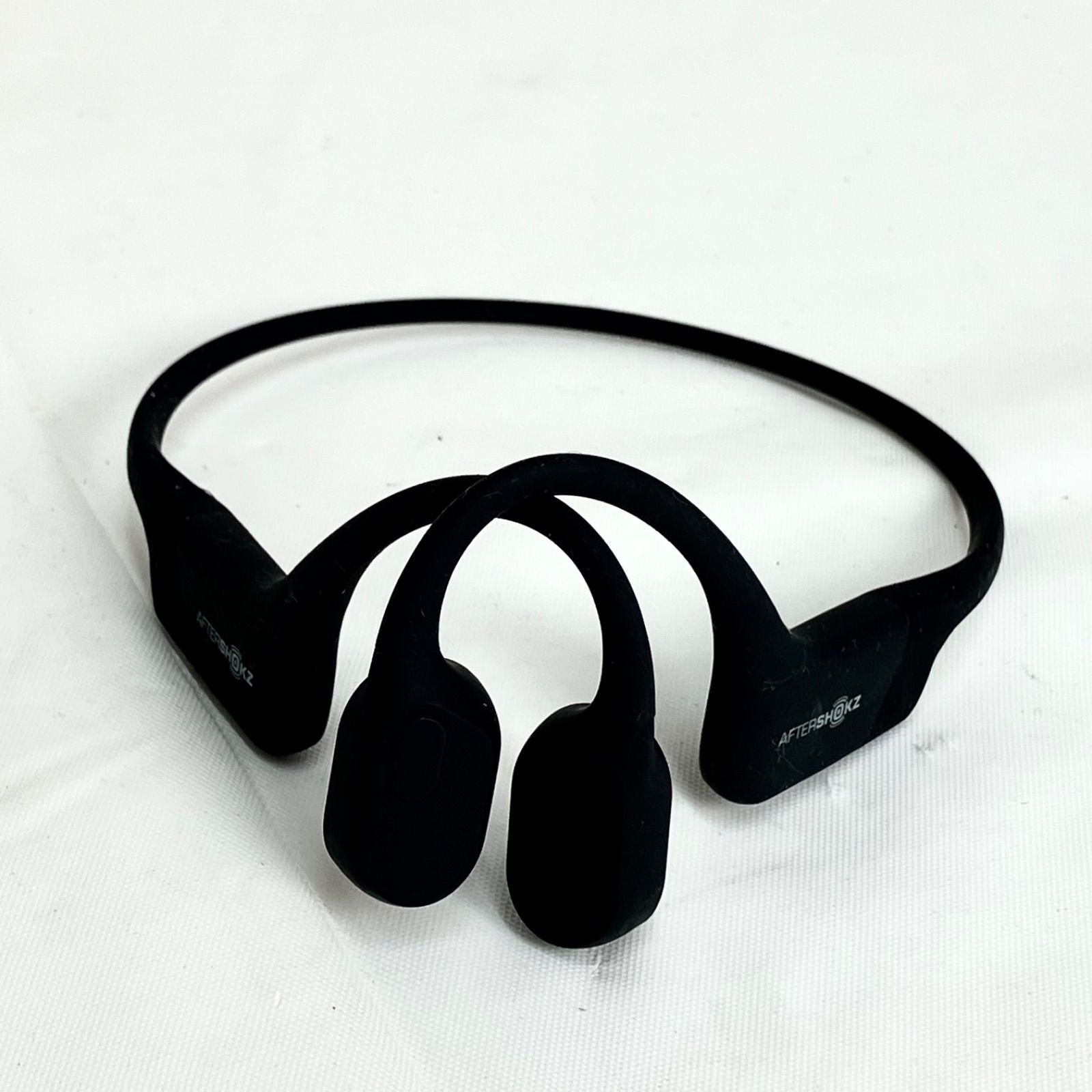 AFTER SHOKZ 骨伝導ワイヤレスイヤホン Black AS800 説明書付き 本体