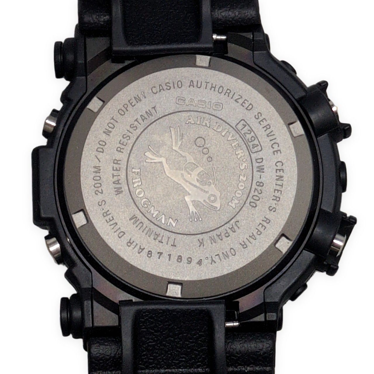 G-SHOCK ジーショック DW-8200BM-1T FROGMAN MEN IN BLACK 2
