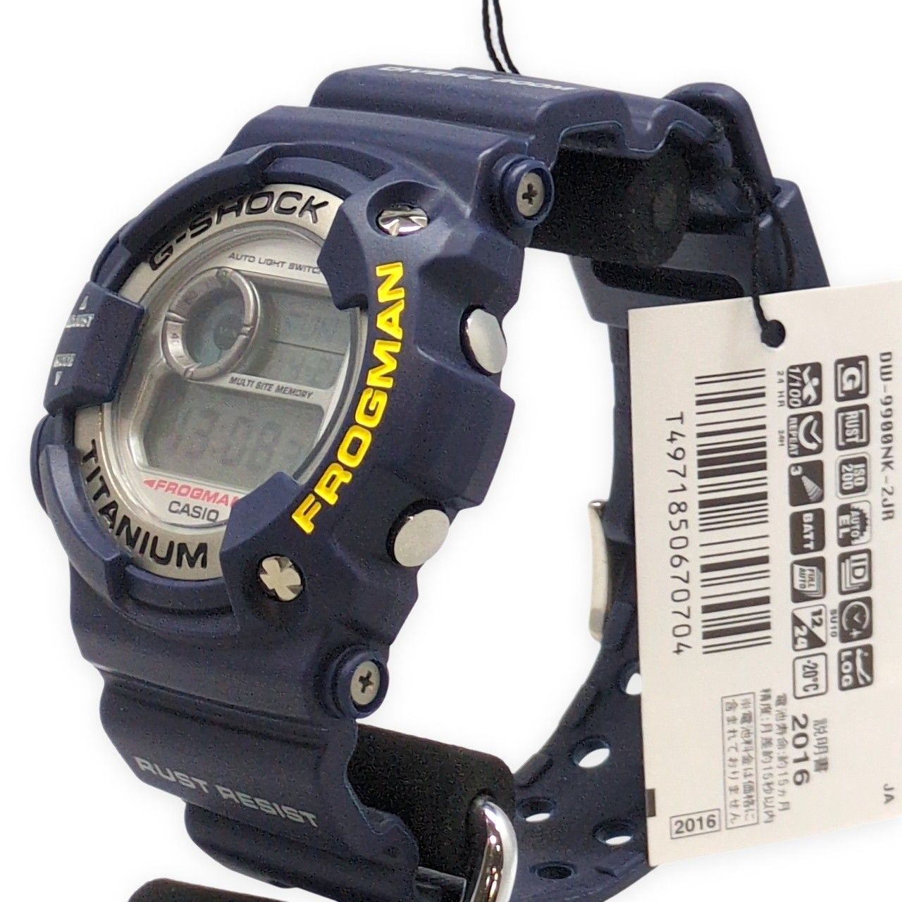 G-SHOCK ジーショック DW-9900NK-2 FROGMAN 3代目 フロッグマン メンインネイビーアンドカーキ 小型化 1999年12月発売 G-SHOCK ジーショック DW-9900NK-2 FROGMAN 3代目 フロッグマン メン