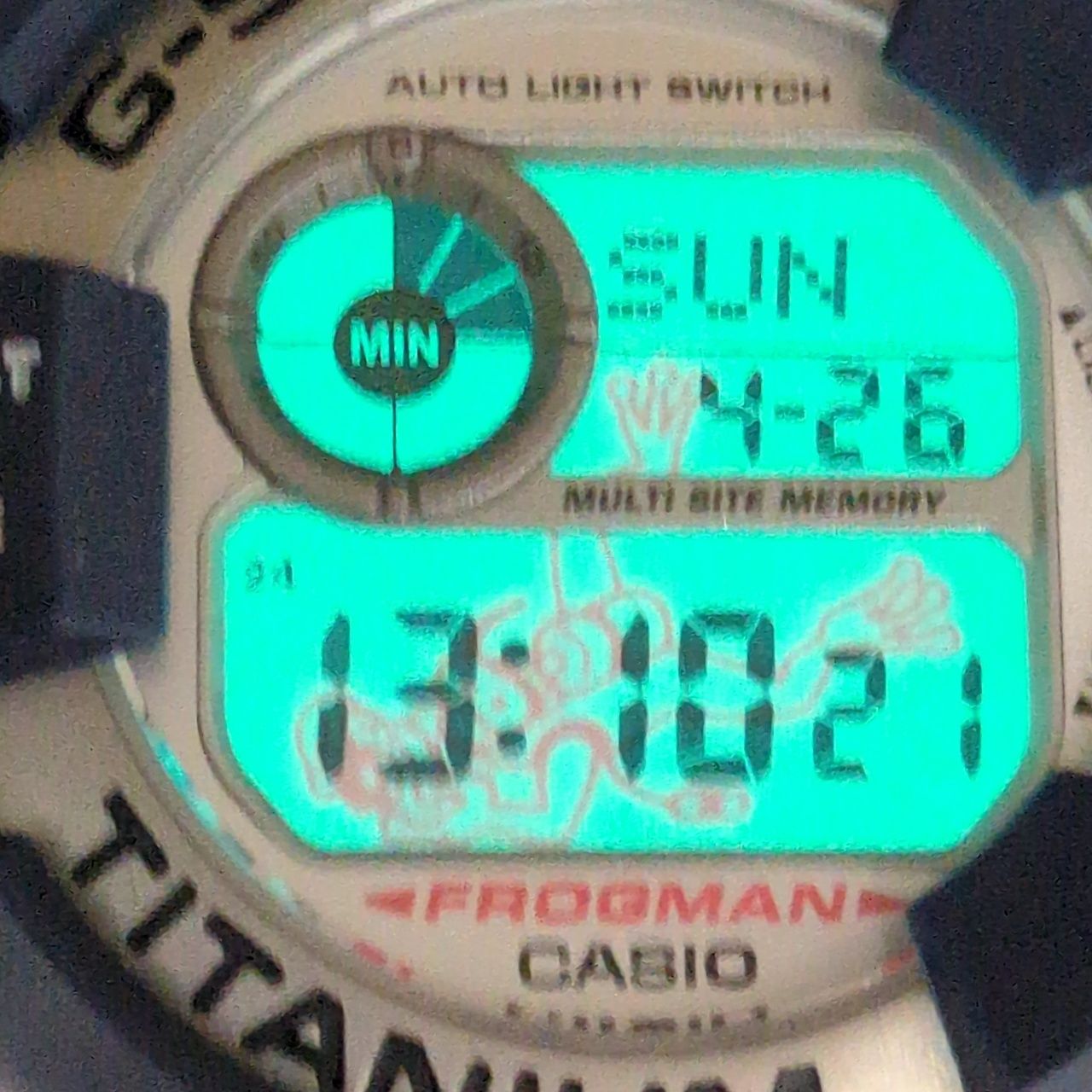 G-SHOCK ジーショック DW-9900NK-2 FROGMAN 3代目 フロッグマン メン