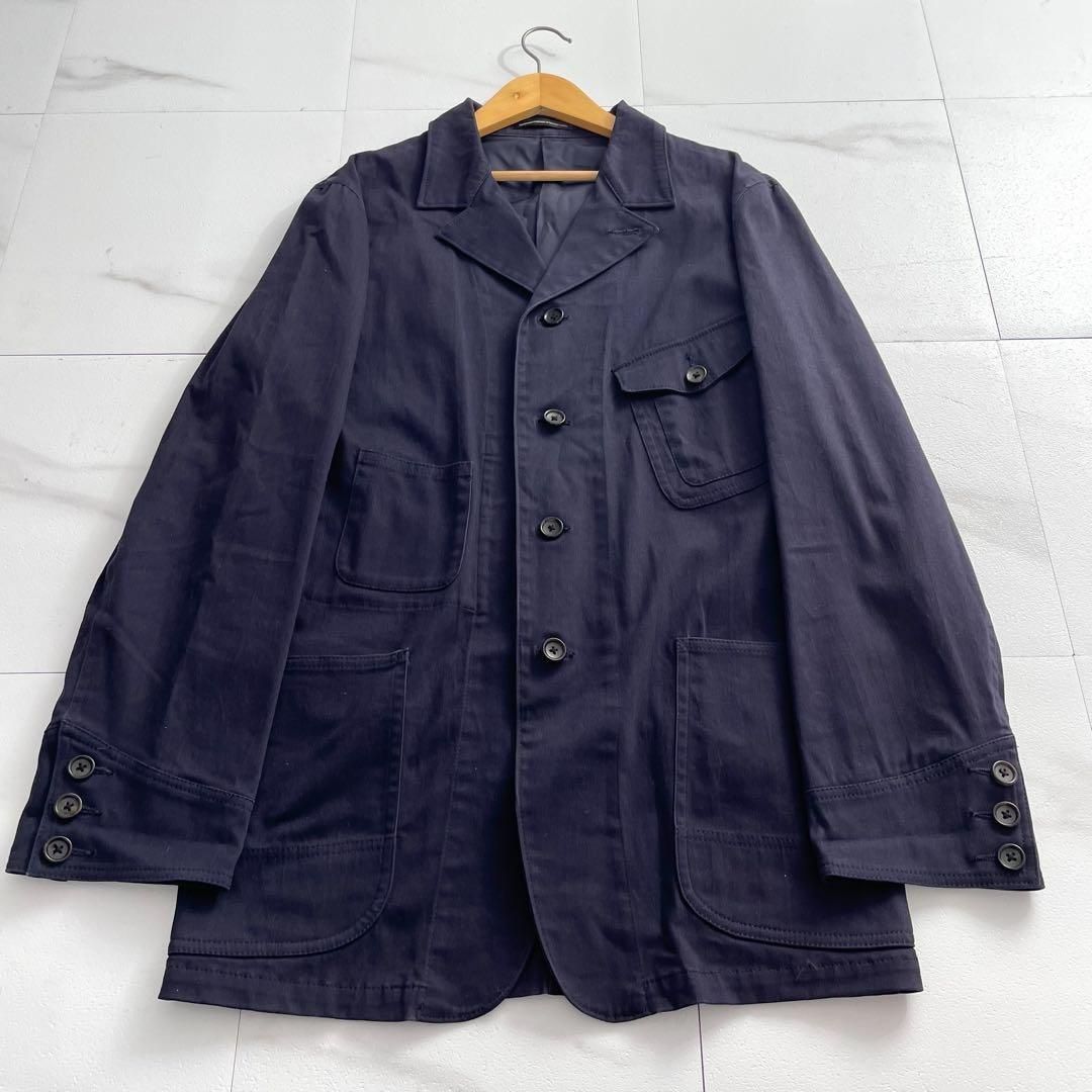 Y's for men tailored jacket cotton Navy - メルカリ