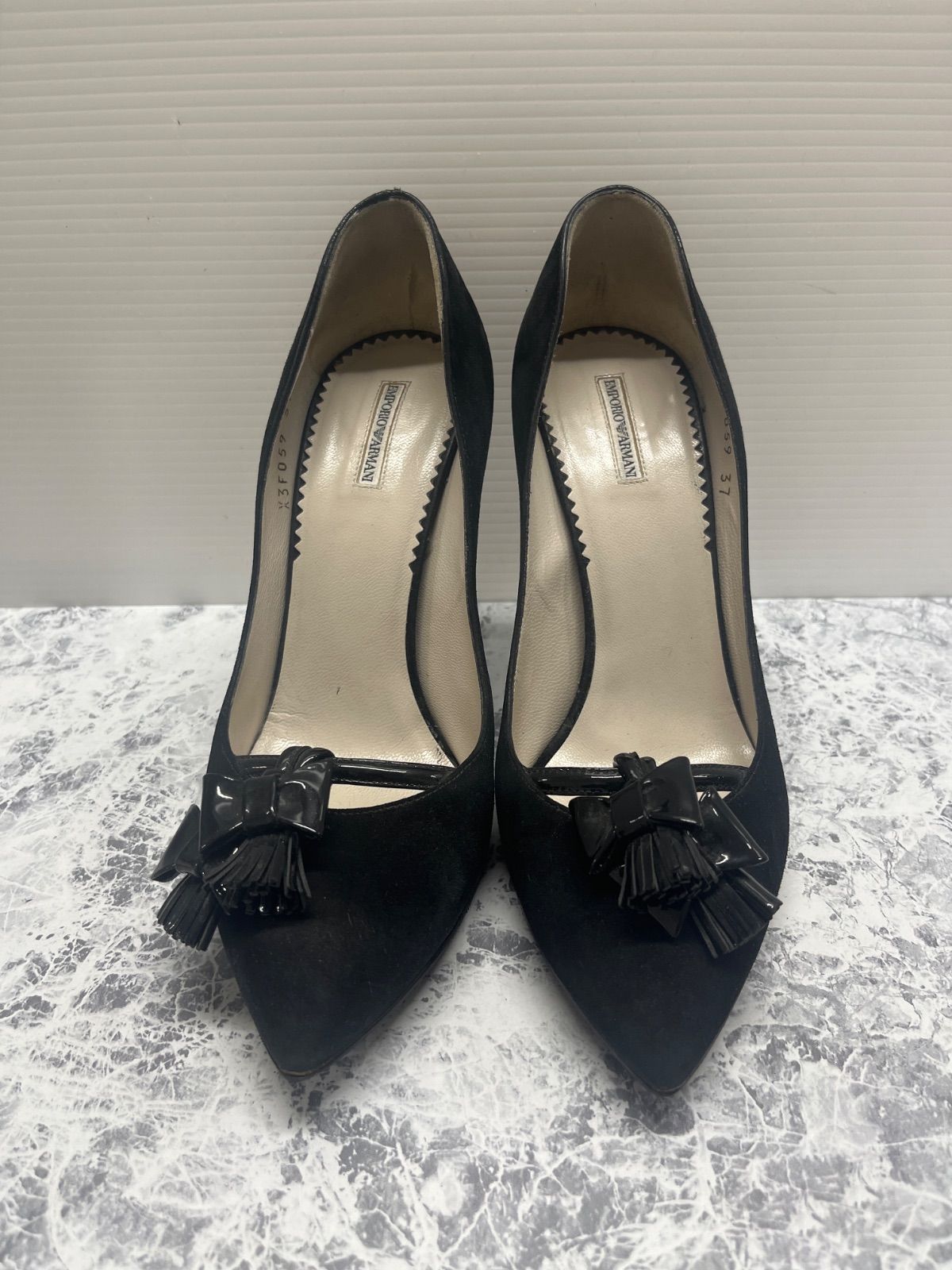 送料無料！！EMPORIO ARMANI エンポリオアルマーニ レディースパンプス