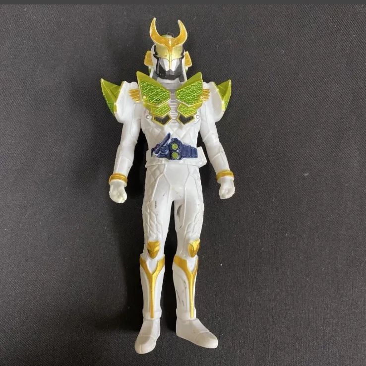 5)V700 仮面ライダー鎧武 ガイム ソフビ 仮面ライダーバルカン 