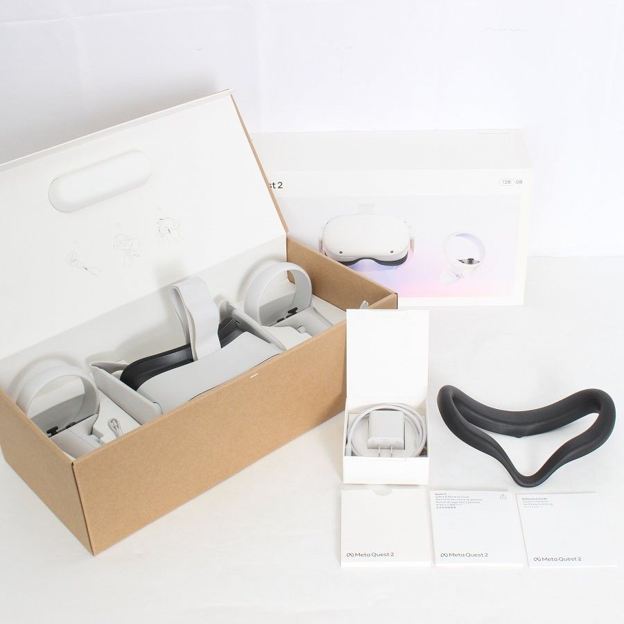 オーディオ機器 【美品】 Quest 2 128GB VR ヘッドマウント