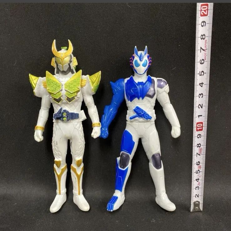 5)V700 仮面ライダー鎧武 ガイム ソフビ 仮面ライダーバルカン 