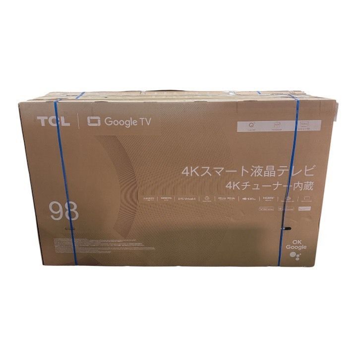 Sランク/新品同様】TCL 98C655 98インチ 4K QLED テレビ 大型テレビ