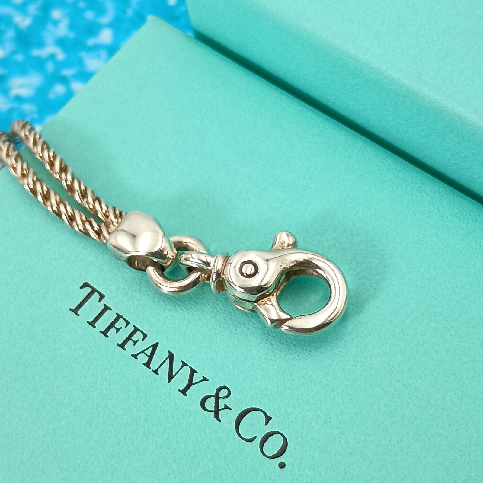 TIFFANY&Co. ティファニー ダブルロープ ハート コンビ ネックレス