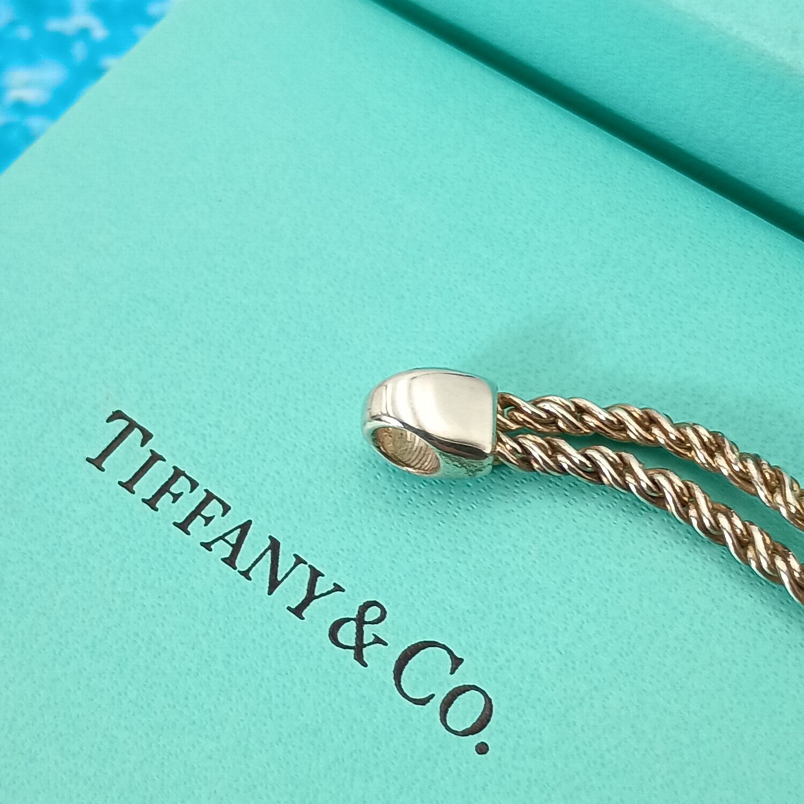 TIFFANY&Co. ティファニー ダブルロープ ハート コンビ ネックレス
