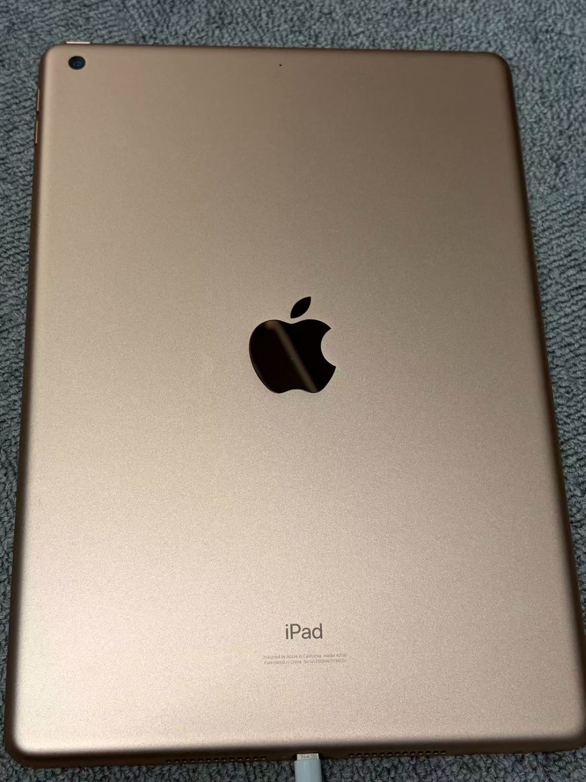 極美品 Apple iPad 第7世代 Wi-Fi 128GB ゴールド ジャンク品 - メルカリ
