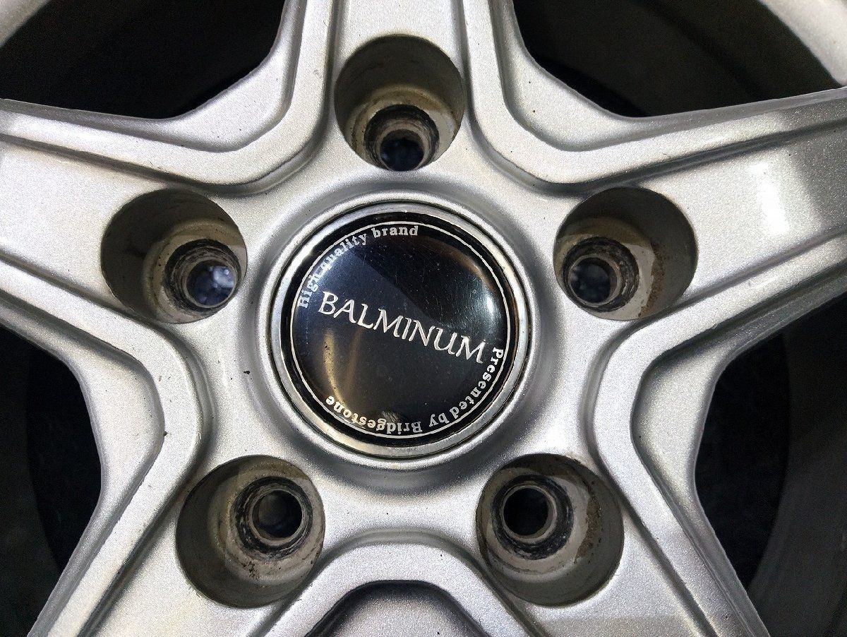 BS BRIDGESTONE BALMINUM バルミナ 社外ホイール 15インチ 4本