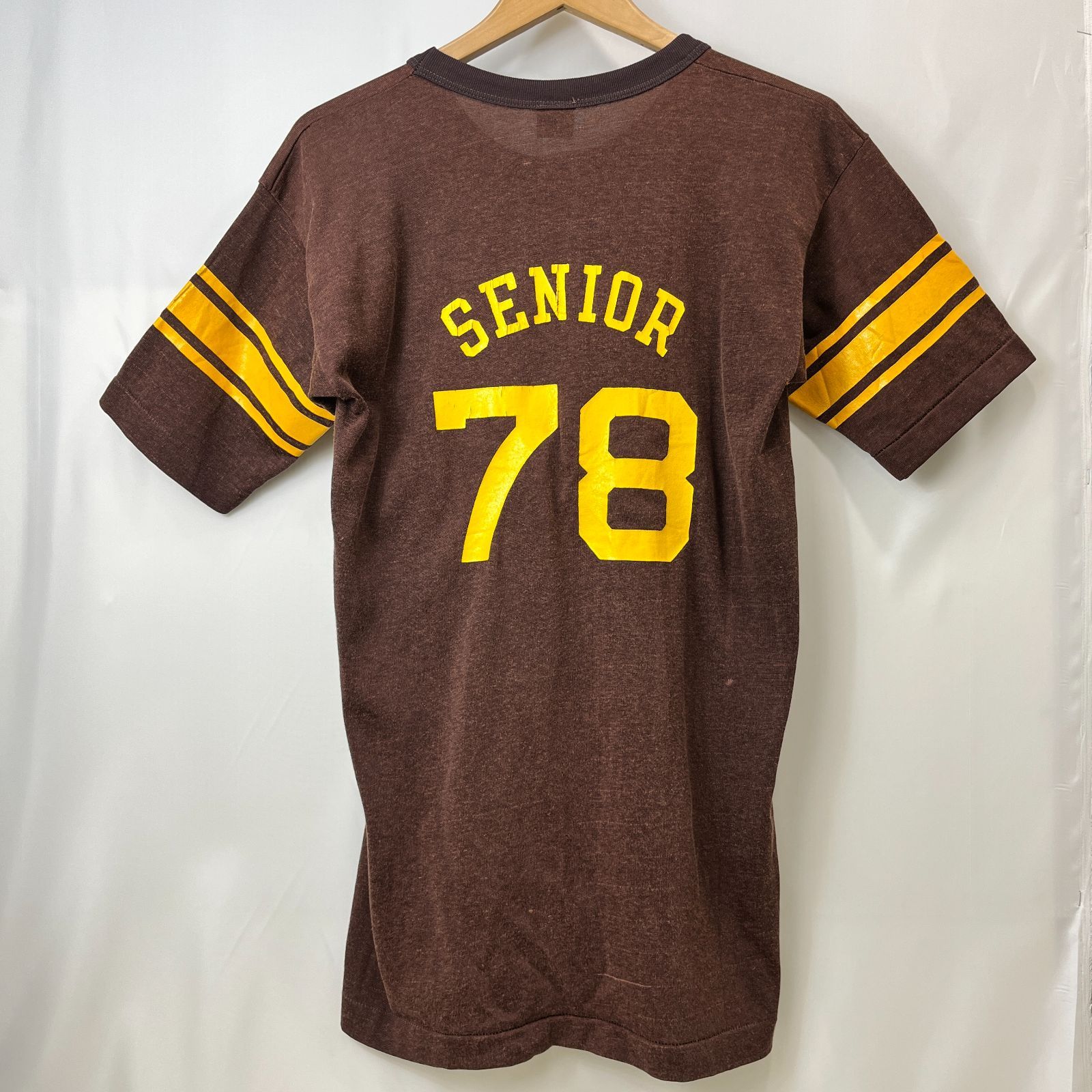 70's Champion フットボール Tシャツ チャンピオン バータグ LARGE