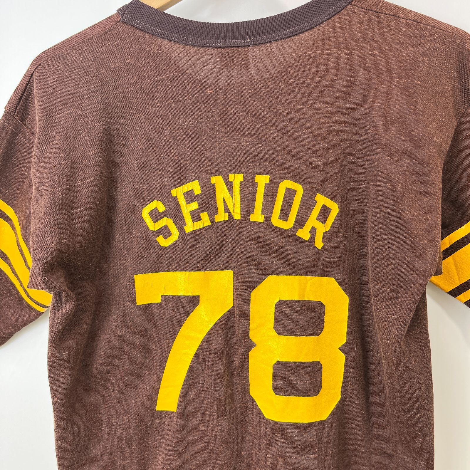 70's Champion フットボール Tシャツ チャンピオン バータグ LARGE