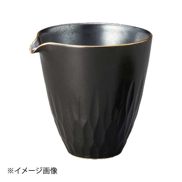 【新品】黒渕金華彫片口徳利(有田焼)