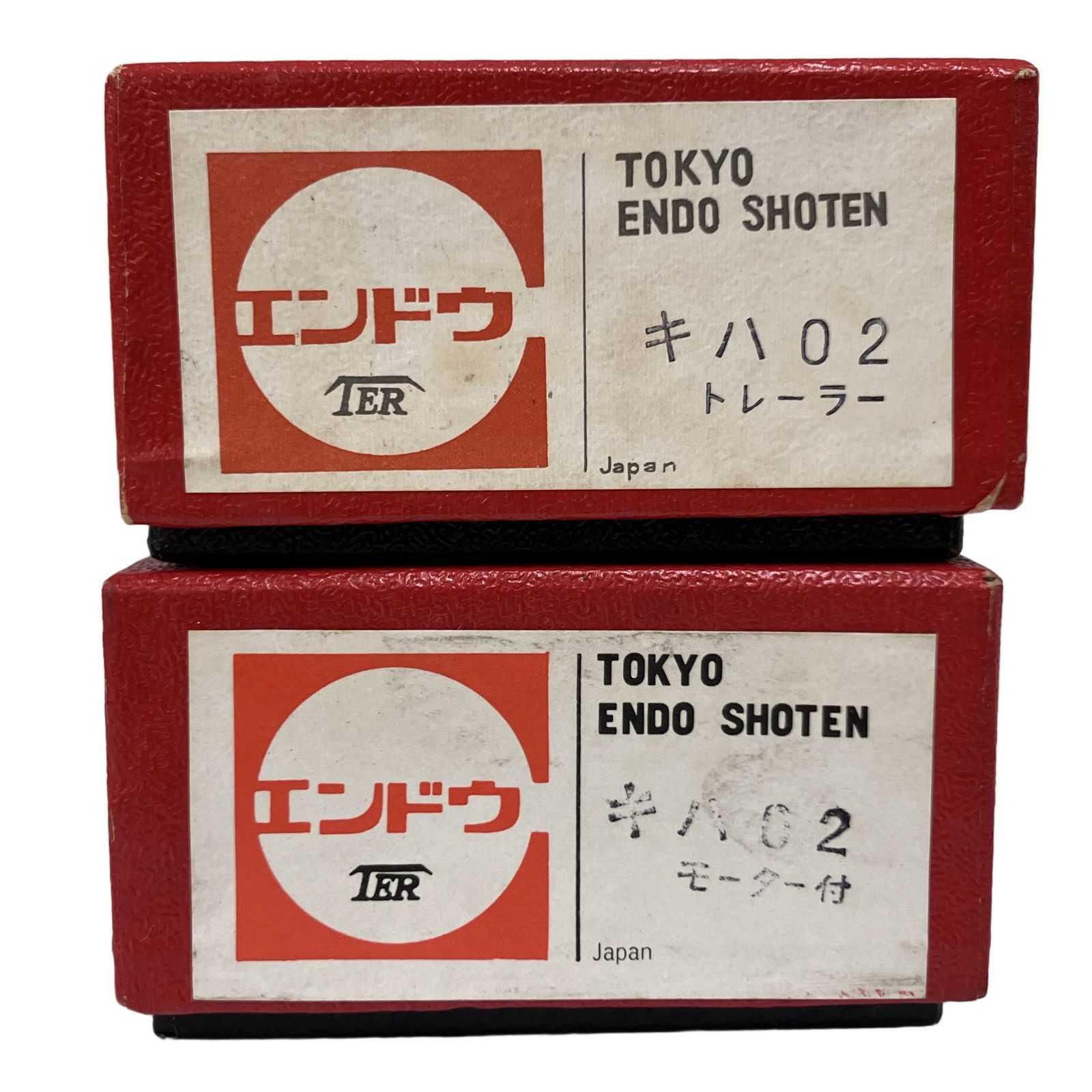 TER エンドウ HOゲージ キハ 02 トレーラー モーター車 鉄道模型 HO