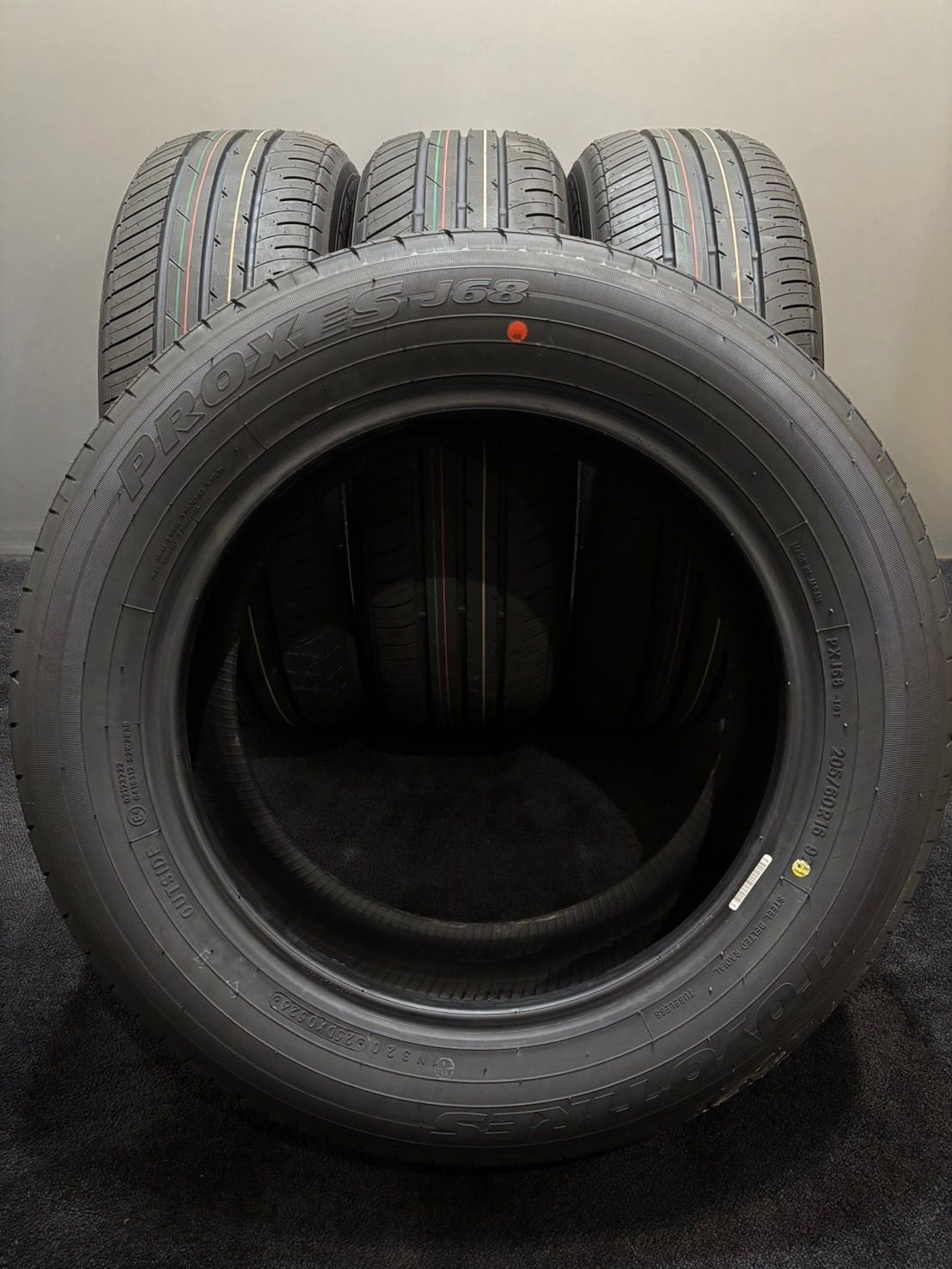 ☆新車外し品 205/60R16 TOYO/PROXES J68 26年製 夏タイヤ サマー
