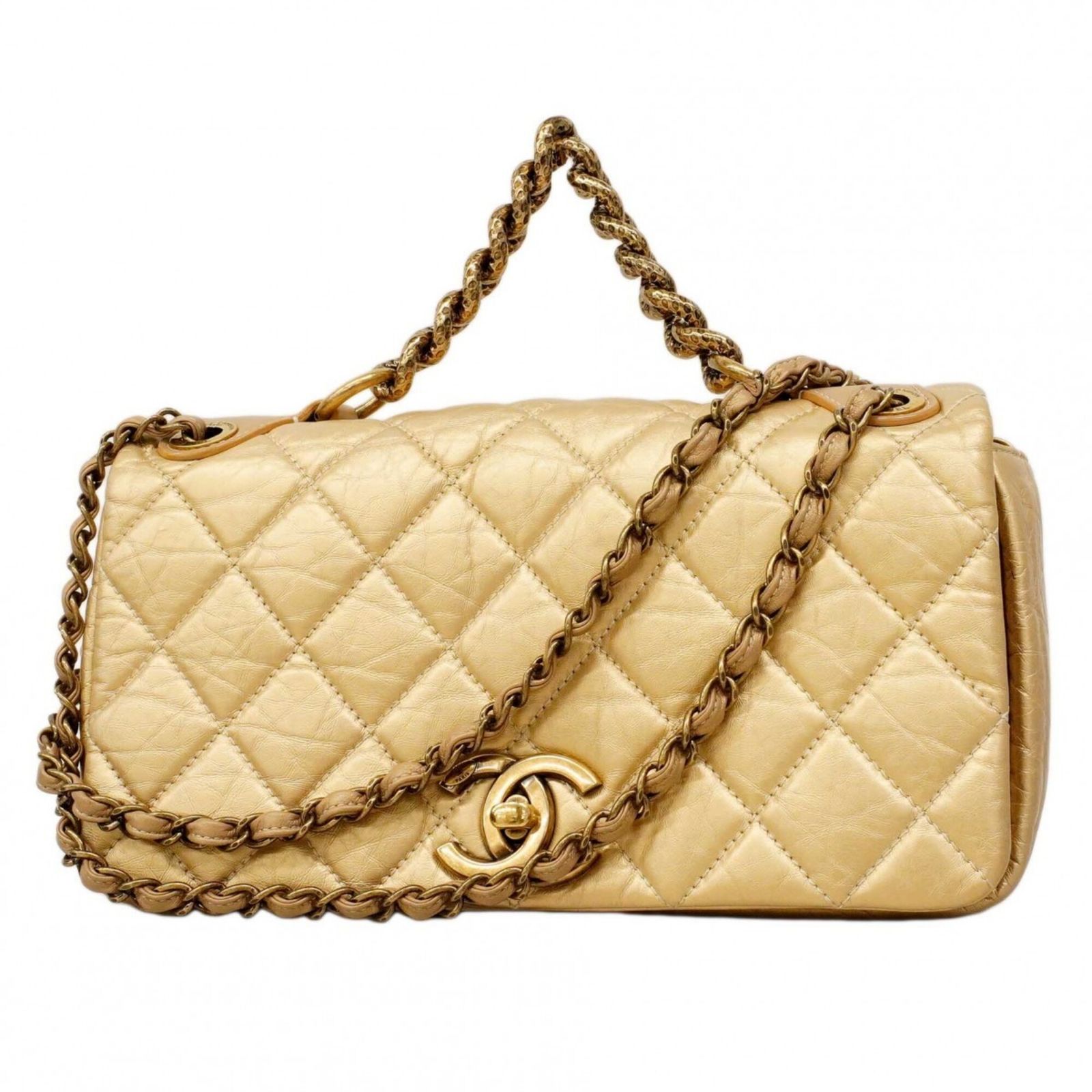 シャネル(Chanel) シャネル ハンドバッグ マトラッセ チェーン