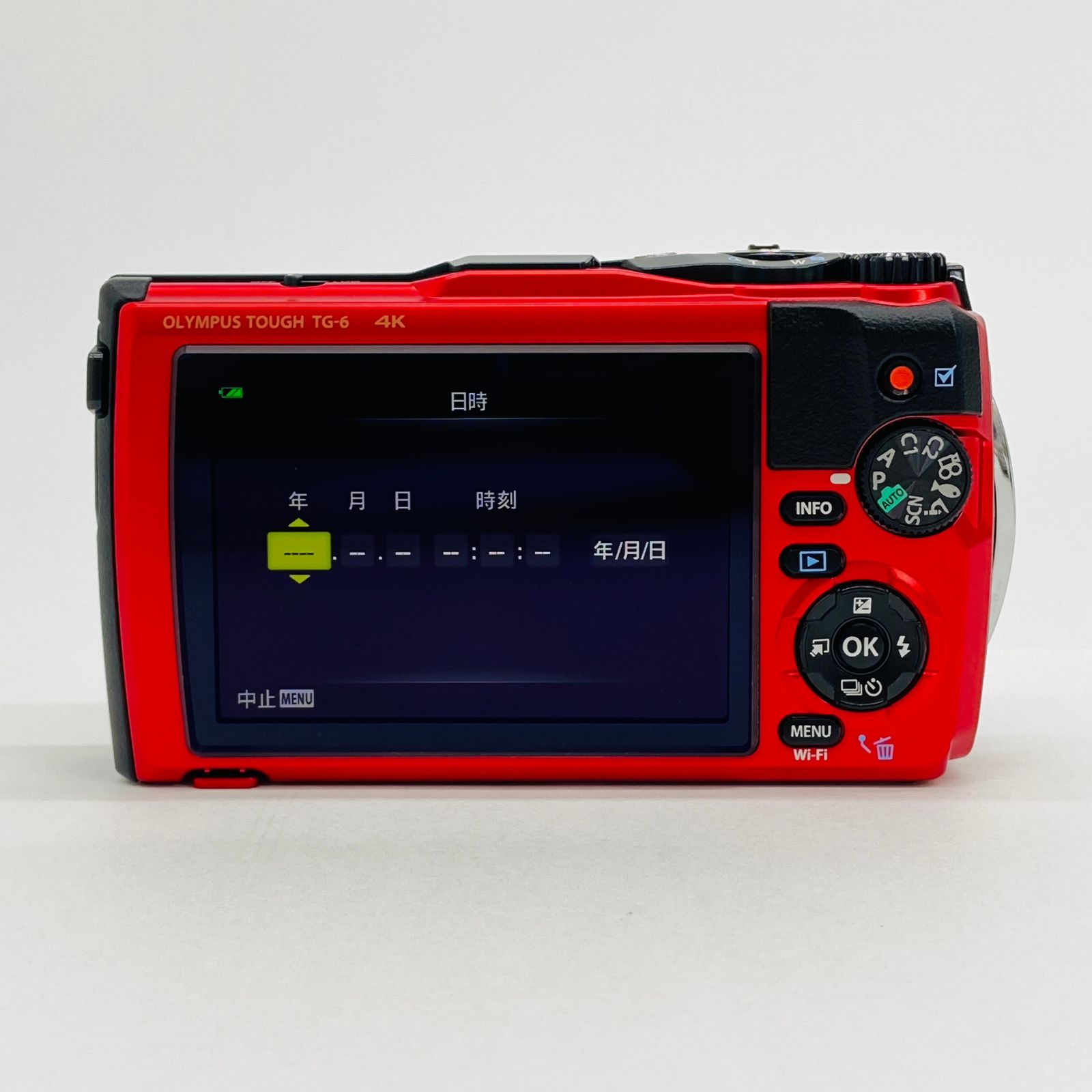 美品 OLYMPUS Tough TG-6 IM015 コンパクトデジタルカメラ【C7350-60 