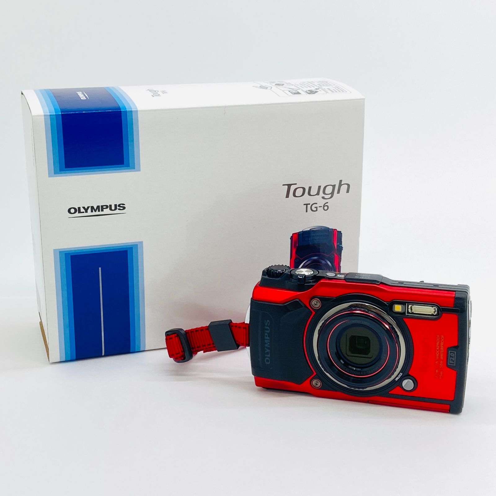 美品 OLYMPUS Tough TG-6 IM015 コンパクトデジタルカメラ【C7350-60