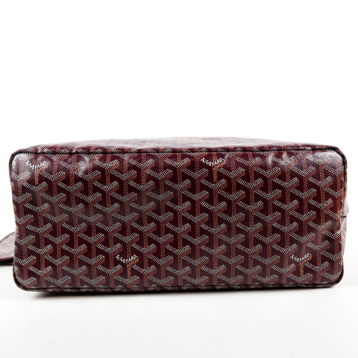 超美品】GOYARD ゴヤール サンルイPM トート ハンドバッグ レッド系 