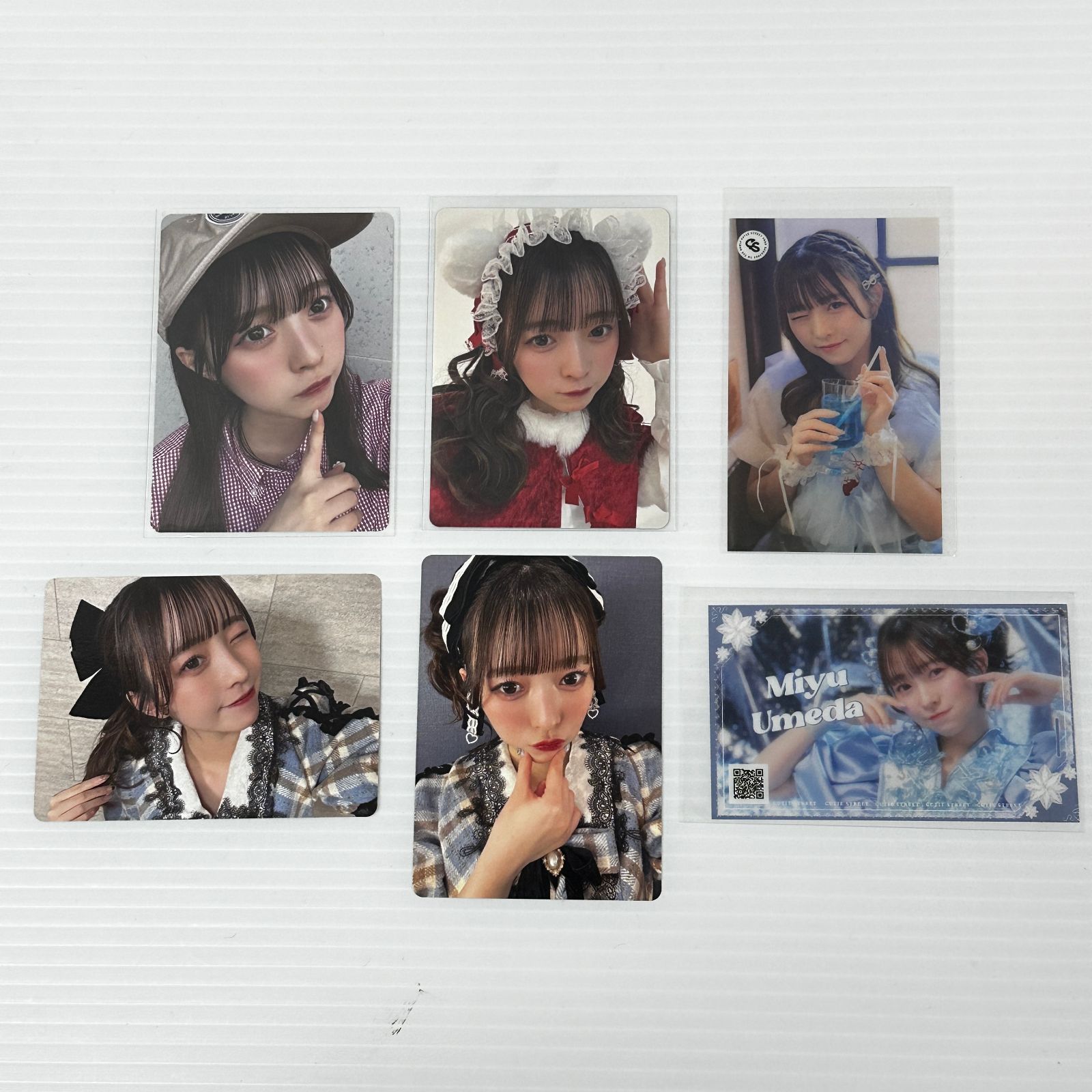 CUTIE STREET　梅田みゆ　ソフティモ賞限定トレカ □CUTIE STREET キューティーストリート 梅田みゆ トレカ まとめ 中古