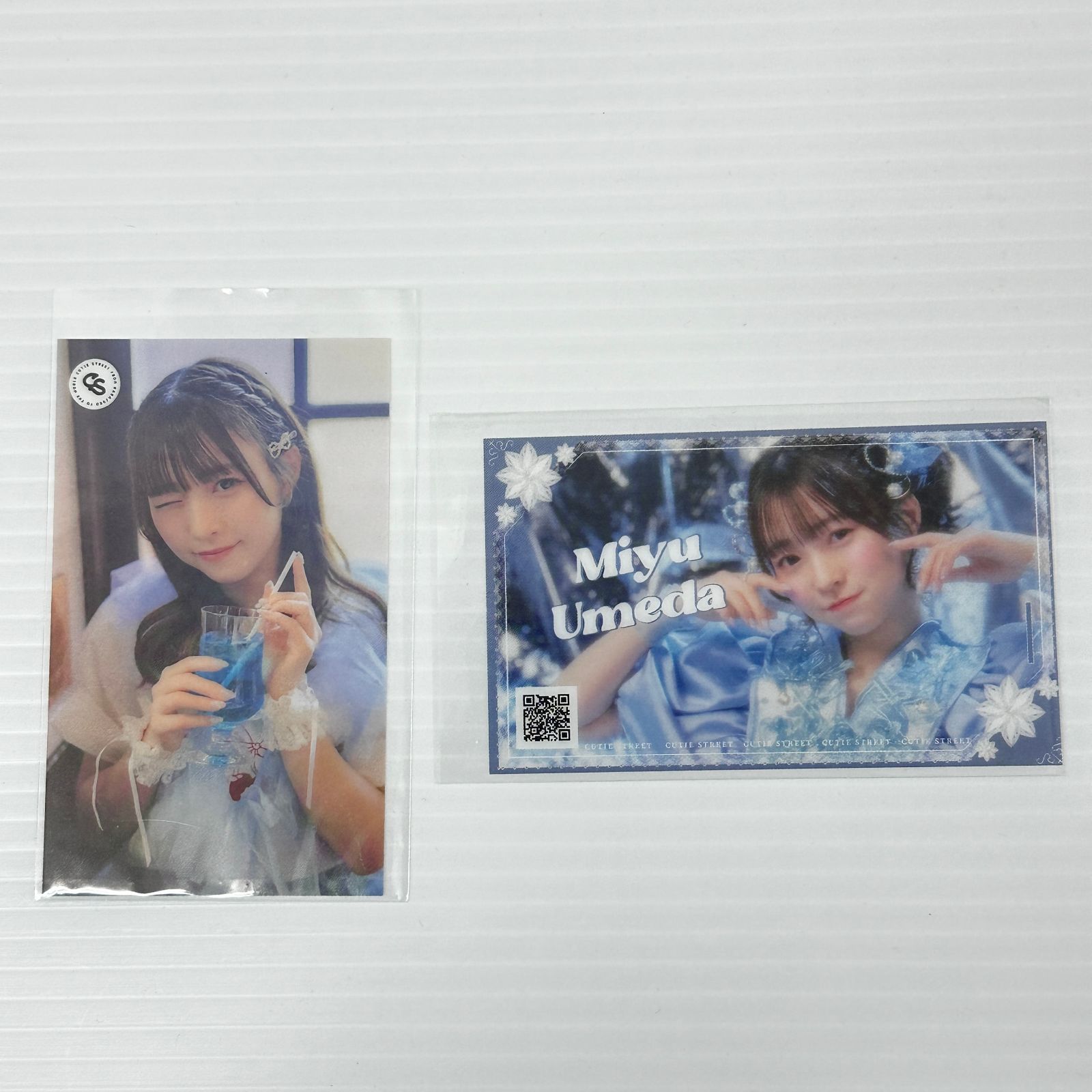 CUTIE STREET　梅田みゆ　ソフティモ賞限定トレカ □CUTIE STREET キューティーストリート 梅田みゆ トレカ まとめ 中古