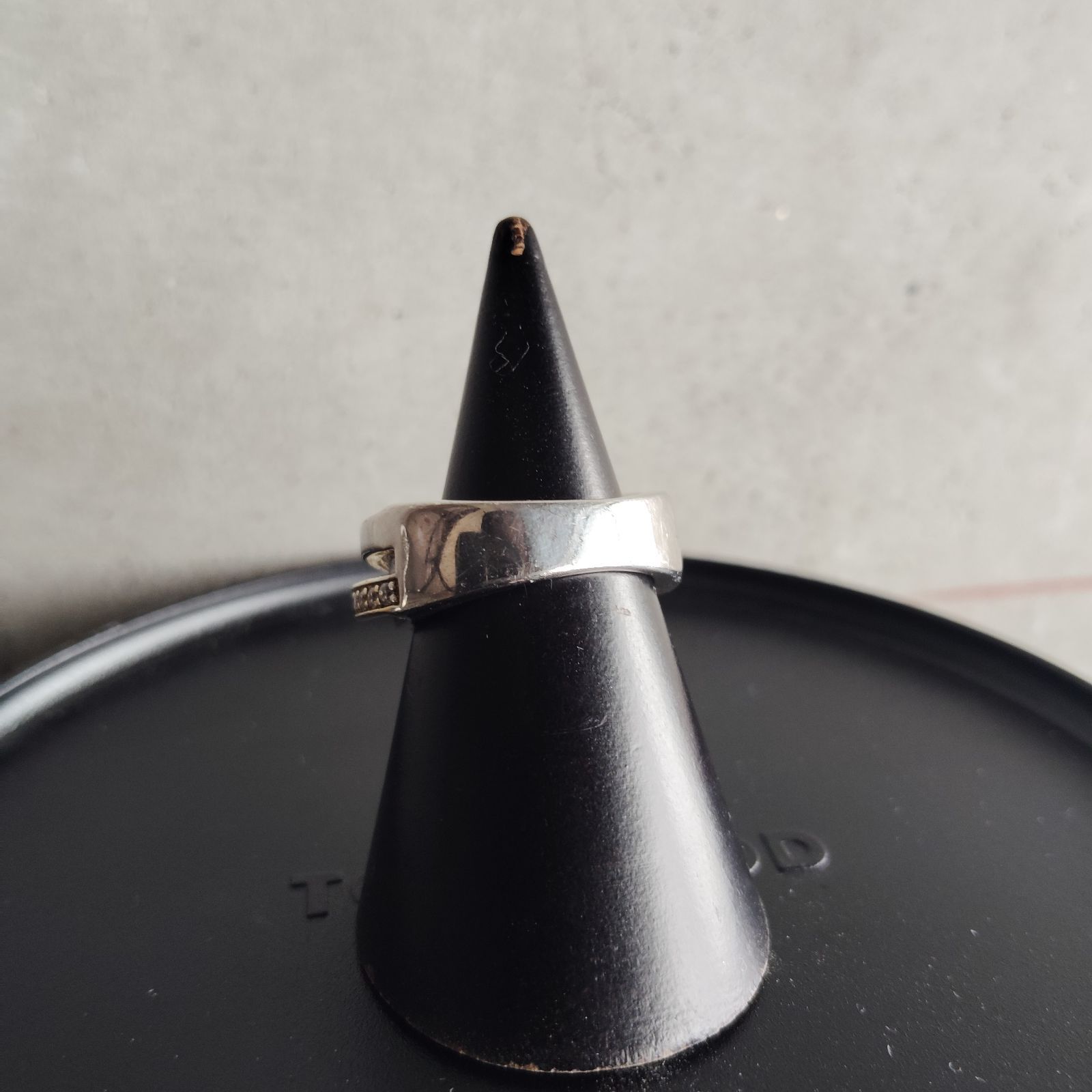 TOM WOOD Orb Ring Slim Duo Diamond 52 トムウッド オーブリング 